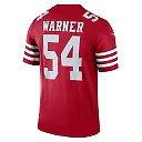 Zennovawear Men's San Francisco 49ers Fred Warner Scarlet Team Legend Player Performance Top