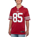 Zennovawear Men's San Francisco 49ers George Kittle Scarlet Player Game Jersey