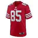 Zennovawear Men's San Francisco 49ers George Kittle Scarlet Team Game Jersey