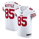 Zennovawear Men's San Francisco 49ers George Kittle White Vapor Elite Jersey