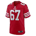 Zennovawear Men's San Francisco 49ers Isaac Alarcon Scarlet Team Game Jersey