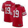 Zennovawear Men's San Francisco 49ers Jacob Cowing Scarlet Game Jersey