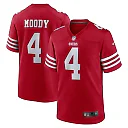 Zennovawear Men's San Francisco 49ers Jake Moody Scarlet Team Game Jersey