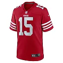 Zennovawear Men's San Francisco 49ers Jauan Jennings Scarlet Game Jersey