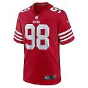 Zennovawear Men's San Francisco 49ers Javon Hargrave Scarlet Game Player Jersey