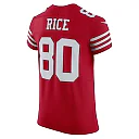 Zennovawear Men's San Francisco 49ers Jerry Rice Scarlet Vapor Elite Retired Player Jersey