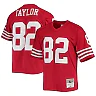 Zennovawear Men's San Francisco 49ers John Taylor Mitchell & Ness Scarlet Legacy Jersey