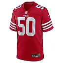 Zennovawear Men's San Francisco 49ers Khalil Davis Scarlet Team Game Jersey