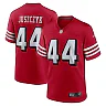 Zennovawear Men's San Francisco 49ers Kyle Juszczyk Scarlet Alternate Game Jersey