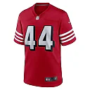 Zennovawear Men's San Francisco 49ers Kyle Juszczyk Scarlet Alternate Game Jersey