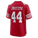 Zennovawear Men's San Francisco 49ers Kyle Juszczyk Scarlet Player Game Jersey
