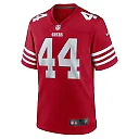 Zennovawear Men's San Francisco 49ers Kyle Juszczyk Scarlet Player Game Jersey