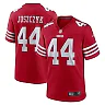 Zennovawear Men's San Francisco 49ers Kyle Juszczyk Scarlet Player Game Jersey