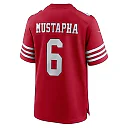 Zennovawear Men's San Francisco 49ers Malik Mustapha Scarlet Game Jersey