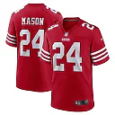Zennovawear Men's San Francisco 49ers Mason Scarlet Game Player Jersey