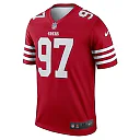 Zennovawear Men's San Francisco 49ers Nick Bosa Scarlet Team Legend Player Performance Top