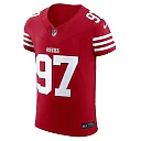 Zennovawear Men's San Francisco 49ers Nick Bosa Scarlet Vapor F.U.S.E. Elite Jersey