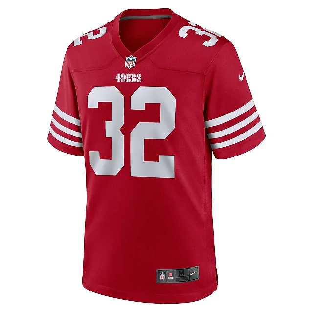 Zennovawear Men's San Francisco 49ers Patrick Taylor Jr. Scarlet Team Game Jersey