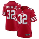Zennovawear Men's San Francisco 49ers Patrick Taylor Jr. Scarlet Team Game Jersey