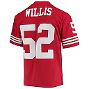 Zennovawear Men's San Francisco 49ers Patrick Willis Mitchell & Ness Scarlet Legacy Jersey
