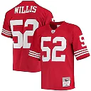 Zennovawear Men's San Francisco 49ers Patrick Willis Mitchell & Ness Scarlet Legacy Jersey