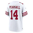 Zennovawear Men's San Francisco 49ers Ricky Pearsall White White Game Jersey