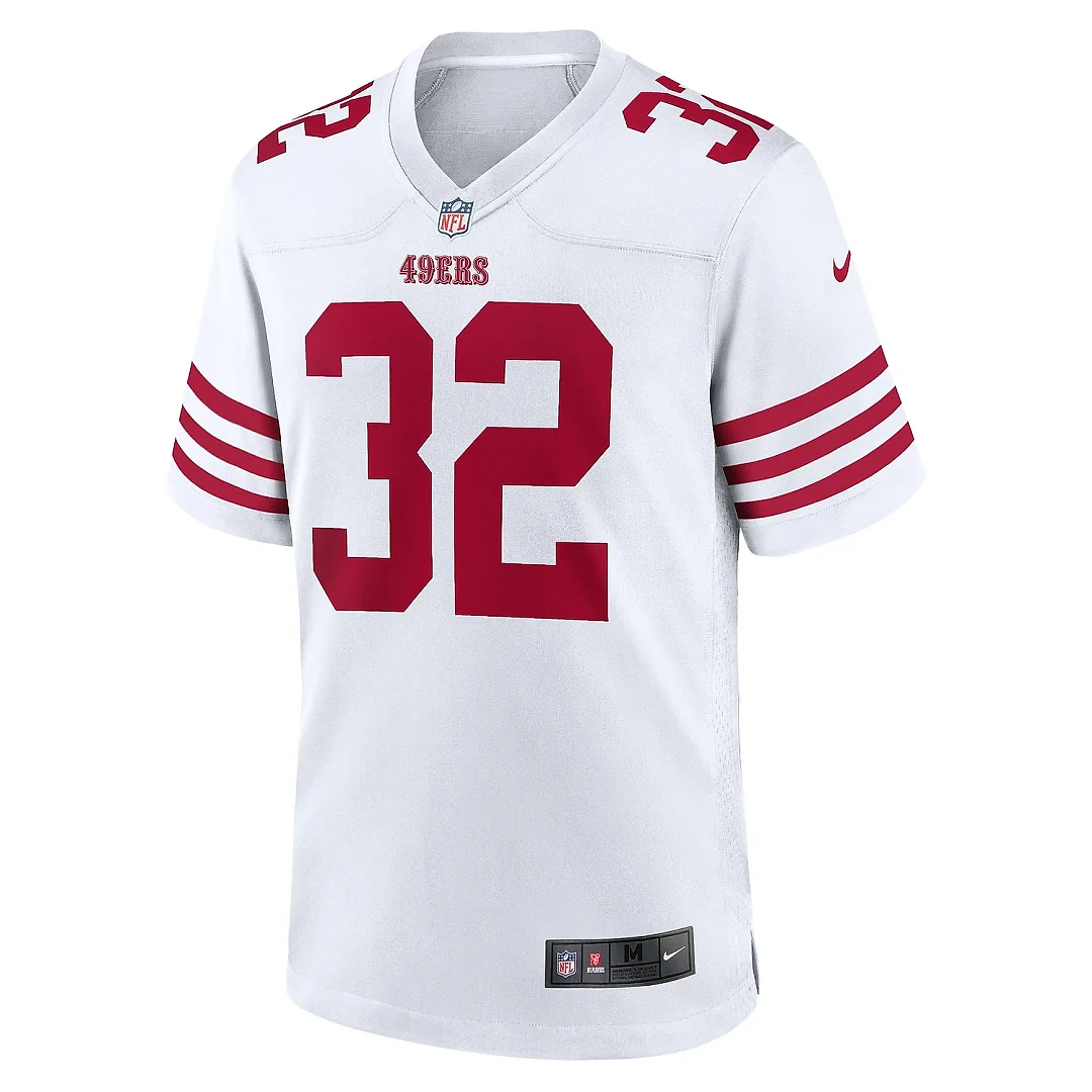 Zennovawear Men's San Francisco 49ers Ricky Watters White Retired Player Game Jersey