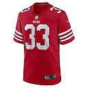 Zennovawear Men's San Francisco 49ers Rock Ya-Sin Scarlet Team Game Jersey