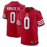 Zennovawear Men's San Francisco 49ers Samuel Womack III Scarlet Game Jersey