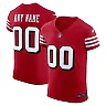 Zennovawear Men's San Francisco 49ers Scarlet Alternate Vapor F.U.S.E. Elite Custom Jersey