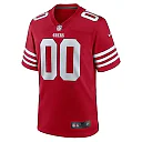 Zennovawear Men's San Francisco 49ers Scarlet Custom Jersey
