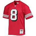 Zennovawear Men's San Francisco 49ers Steve Young Mitchell & Ness Scarlet Legacy Jersey