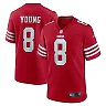 Zennovawear Men's San Francisco 49ers Steve Young Scarlet Retired Player Game Jersey