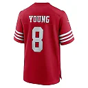 Zennovawear Men's San Francisco 49ers Steve Young Scarlet Retired Player Game Jersey