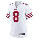 Zennovawear Men's San Francisco 49ers Steve Young White Retired Game Player Jersey