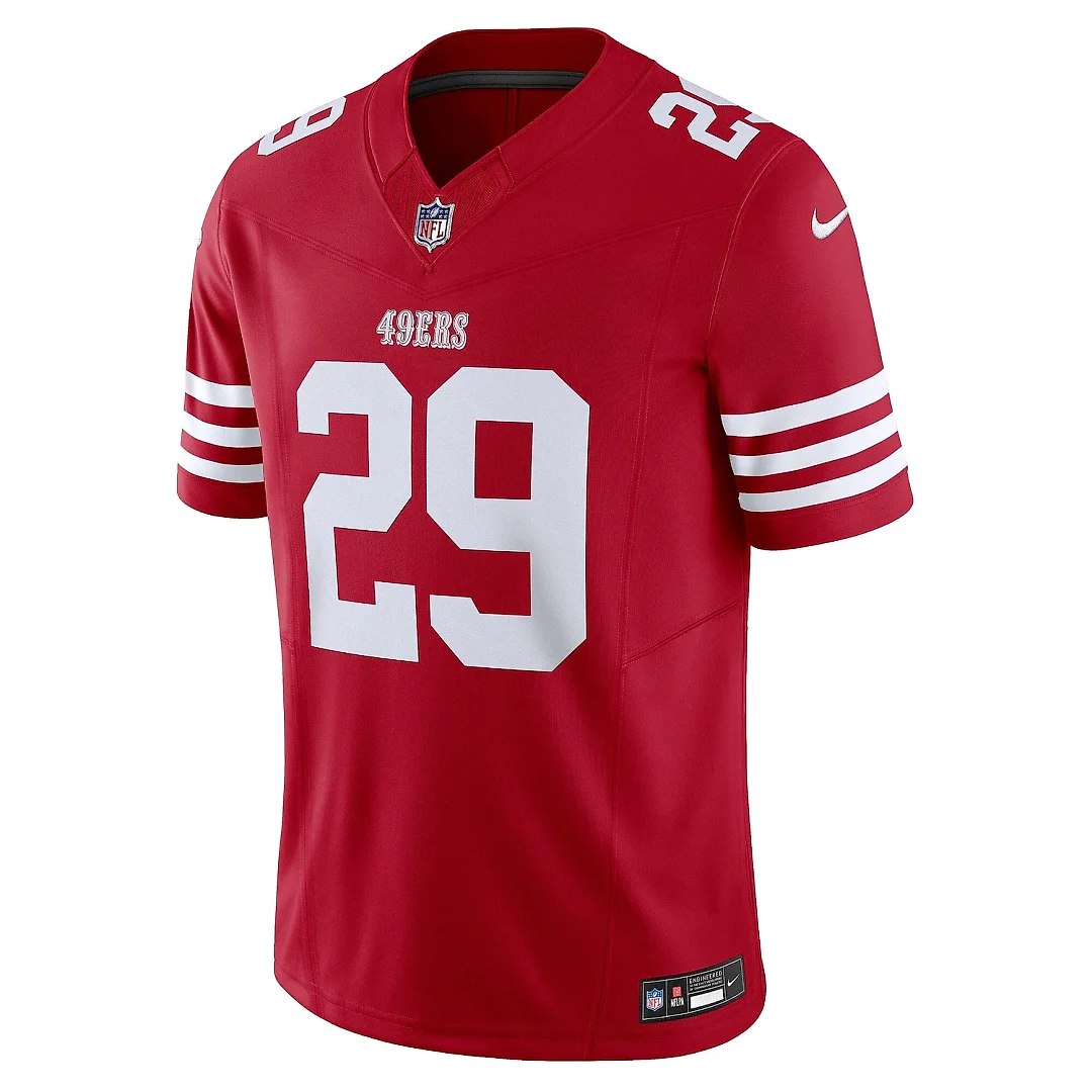 Zennovawear Men's San Francisco 49ers Talanoa Hufanga Scarlet Vapor F.U.S.E. Limited Jersey