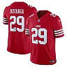 Zennovawear Men's San Francisco 49ers Talanoa Hufanga Scarlet Vapor F.U.S.E. Limited Jersey