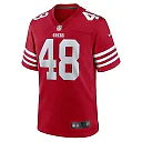 Zennovawear Men's San Francisco 49ers Tatum Bethune Scarlet Game Jersey