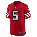 Zennovawear Men's San Francisco 49ers Trey Lance Scarlet Alternate Game Jersey