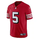 Zennovawear Men's San Francisco 49ers Trey Lance Scarlet Alternate Vapor Limited Jersey