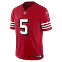 Zennovawear Men's San Francisco 49ers Trey Lance Scarlet Vapor F.U.S.E. Limited Jersey