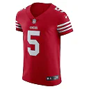 Zennovawear Men's San Francisco 49ers Trey Lance Scarlet Vapor Elite Jersey