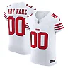 Zennovawear Men's San Francisco 49ers White Vapor F.U.S.E. Elite Custom Jersey