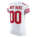 Zennovawear Men's San Francisco 49ers White Vapor F.U.S.E. Elite Custom Jersey