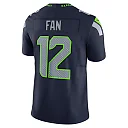 Zennovawear Men's Seattle Seahawks 12s Navy Vapor F.U.S.E. Limited Jersey