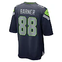 Zennovawear Men's Seattle Seahawks A.J. Barner College Navy Game Jersey