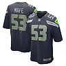 Zennovawear Men's Seattle Seahawks Boye Mafe College Navy Game Player Jersey