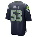 Zennovawear Men's Seattle Seahawks Boye Mafe College Navy Game Jersey