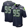Zennovawear Men's Seattle Seahawks Brandon Pili College Navy Team Game Jersey