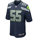 Zennovawear Men's Seattle Seahawks Brian Bosworth College Navy Game Retired Player Jersey